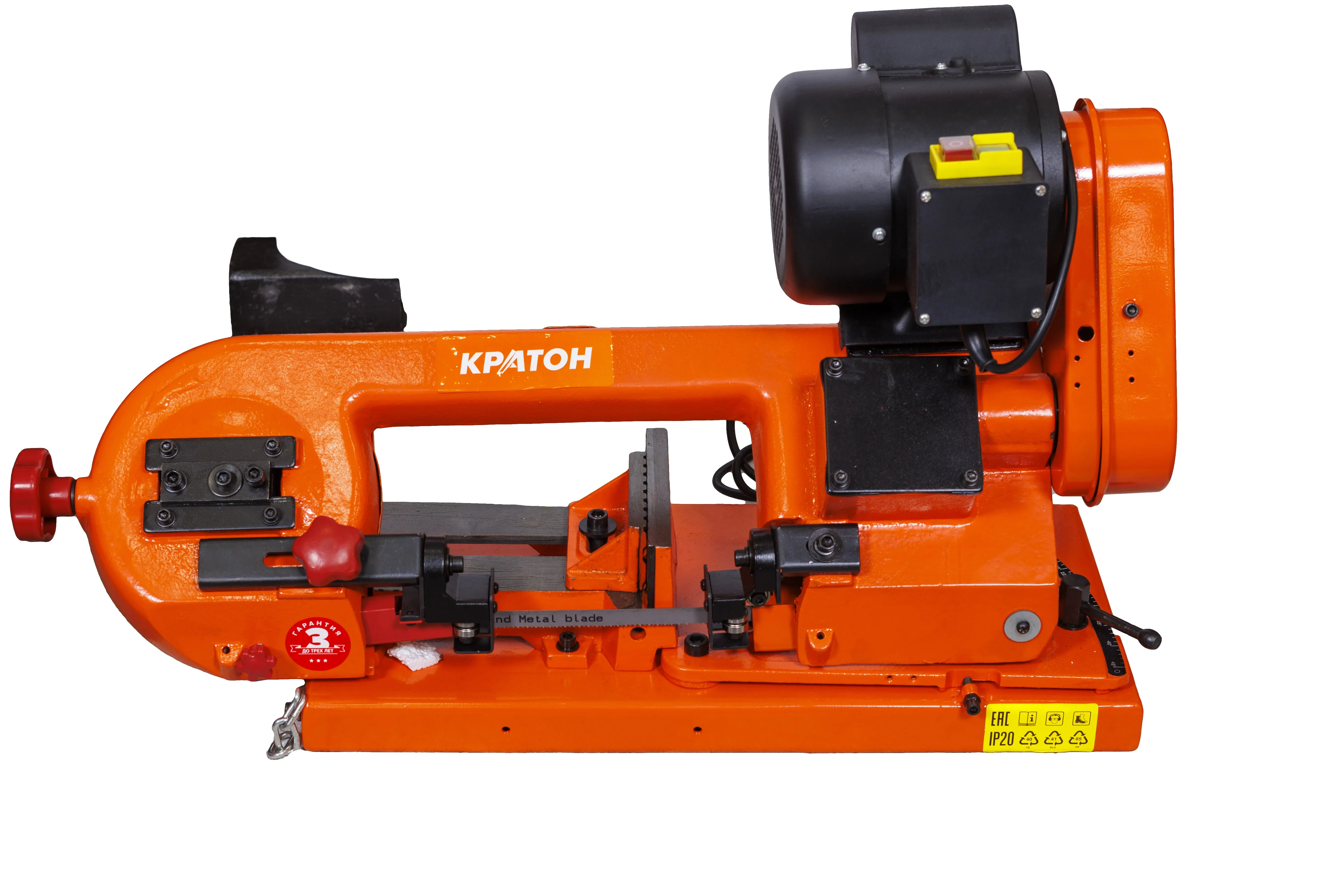 Фото Пила ленточная по металлу Кратон MBS-85 от002003691