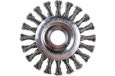 Щетка круглая витая (115 мм) для УШМ №134 13115221 АТАКА 26588