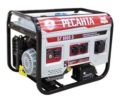 Бензиновый генератор Ресанта БГ 8000 Э