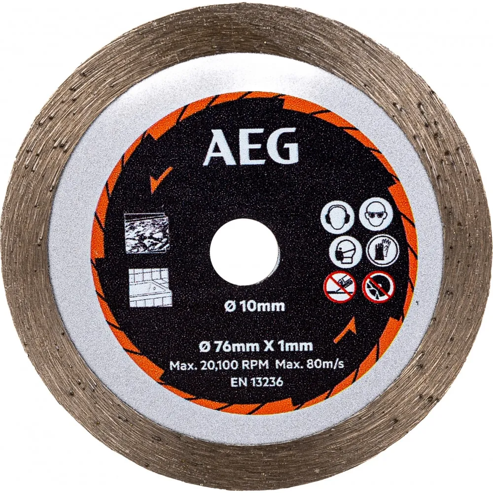 Фото AEG Алмазный диск для отрезной машины AAKMMTC01 4932478589 4932478589