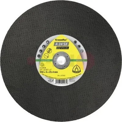 Отрезной круг Klingspor A 24 SX Special 350x4x32, упаковка 10 шт