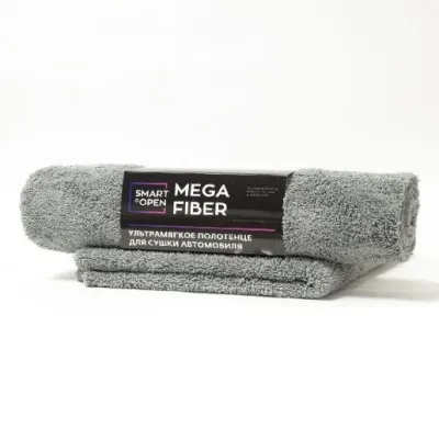 Полотенце SmartOpen для сушки автомобиля Mega Fiber, 60х80 (большое)