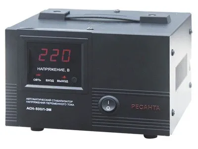 Смотреть стабилизатор напряжения ресанта асн-500/1-эм на сайте «От и До.ру» Стабилизатор напряжения Ресанта АСН-500/1-ЭМ