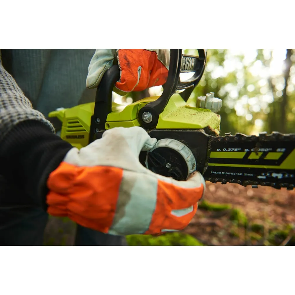 Фото Ryobi Цепная пила бесщеточная RY36CSX35A-0 без аккумулятора в комплекте 5133004595 16077871