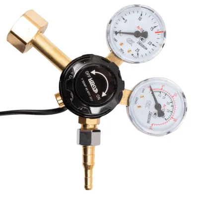 Регулятор Gce Krass для углекислого газа и аргона У 30/АР 40 КРП 36V