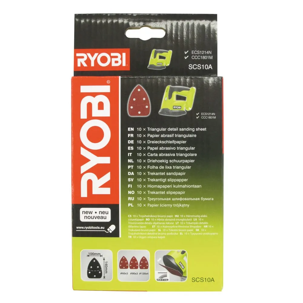 Фото Ryobi Дельташлифлисты SCS10A 5132002675 15606928 на сайте «От и До.ру» Фото Ryobi Дельташлифлисты SCS10A 5132002675 15606928