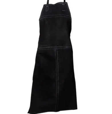 Фартук спилковый черный (спилок AB 1,0-1,2 мм)