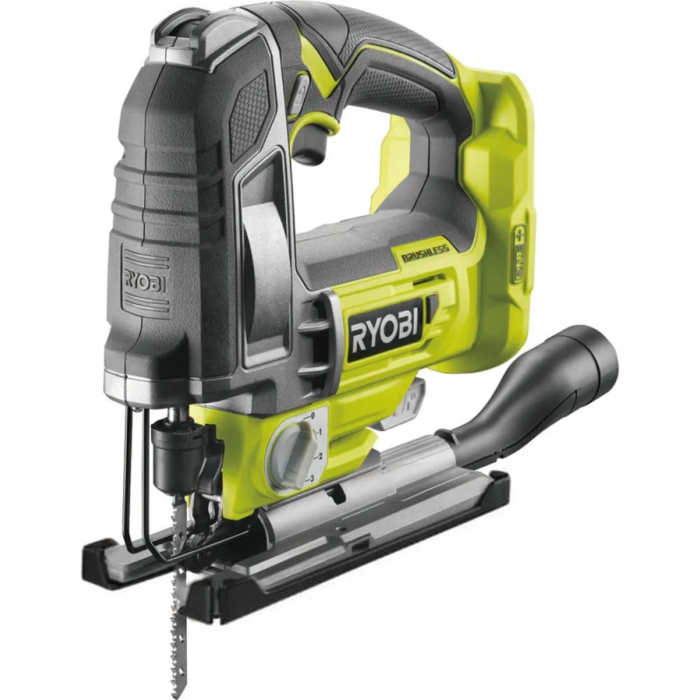 Фото Ryobi ONE+ Бесщеточный лобзик R18JS7-0 без аккумулятора в комплекте 5133004223 16016524