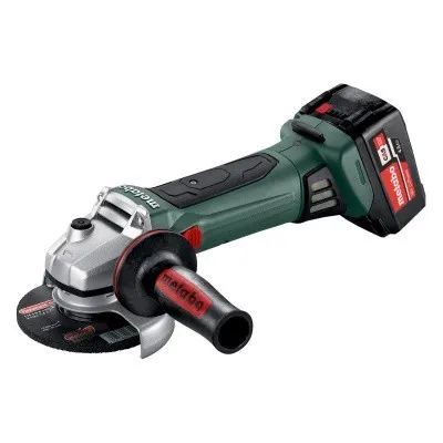Аккумуляторная угловая шлифмашина Metabo W 18 LTX 125 2х4.0Ач