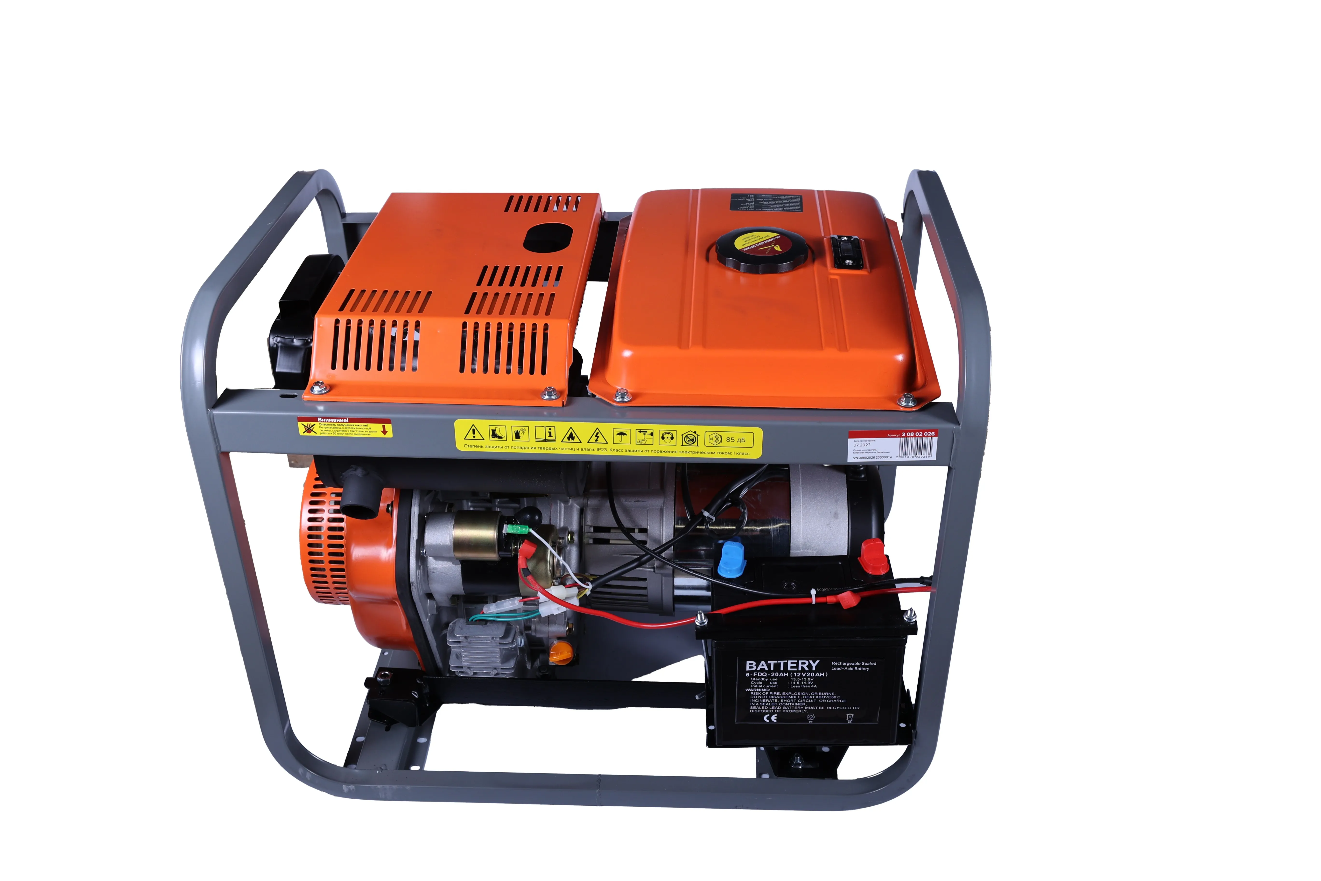 Фото Генератор дизельный Кратон Н DG-5000E от002003821