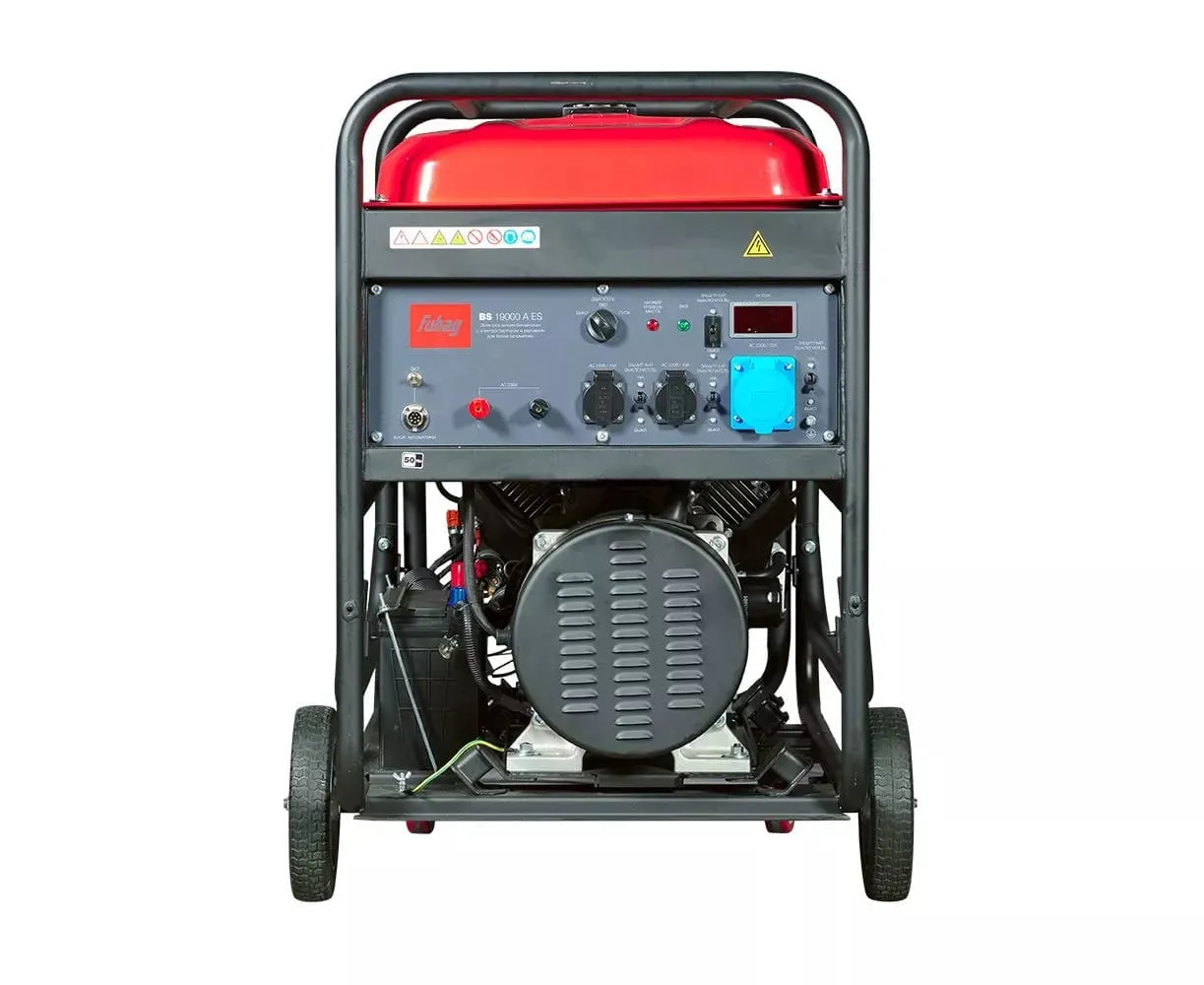Фото Бензиновый генератор Fubag с электростартером и коннектором автоматики BS 19000 A ES от004000922 на сайте «От и До.ру» Фото Бензиновый генератор Fubag с электростартером и коннектором автоматики BS 19000 A ES от004000922