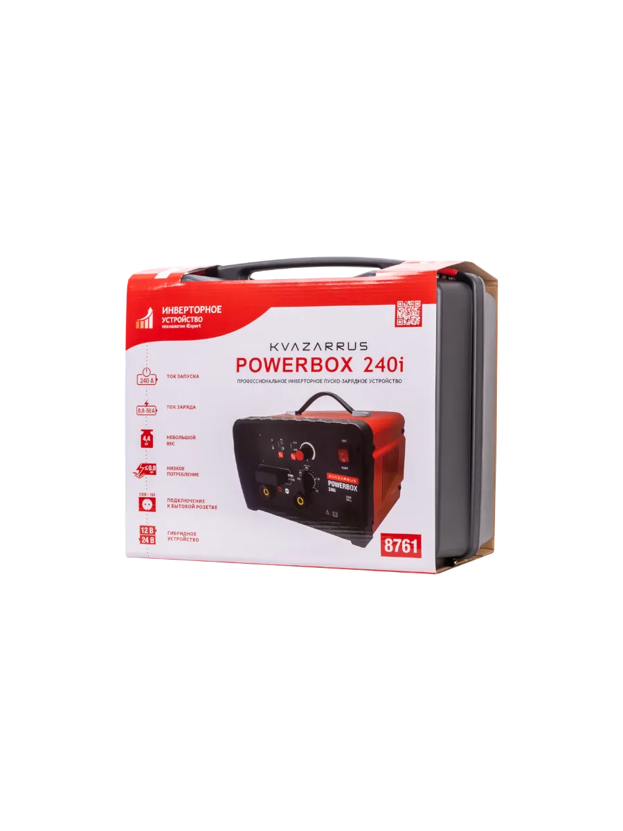 Фото Инверторное пуско-зарядное устройство FoxWeld Kvazarrus PowerBox 240i 8761