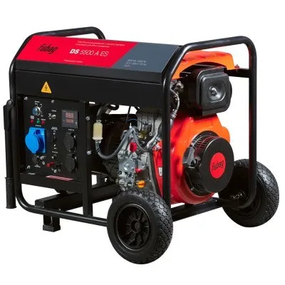 Генератор дизельный Fubag DS 5500 A ES с электростартером и коннектором автоматики