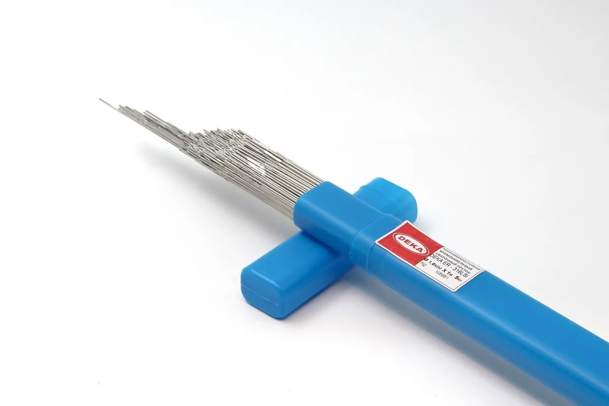 Фото Сварочный пруток DEKA ER316Lsi 1.6x1000 мм 5 кг DEKA1610005ER316L