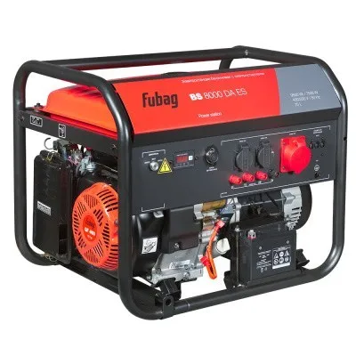 Бензиновый генератор Fubag (трехфазный) с электростартером и коннектором автоматики BS 8000 DA ES