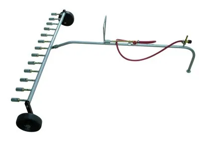 Горелка газовоздушная кровельная c многопламенная