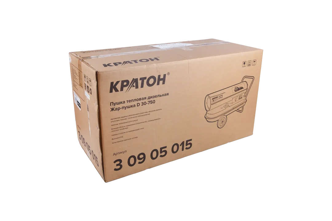 Фото Пушка тепловая дизельная Кратон Жар-пушка D 30-750 от002004034