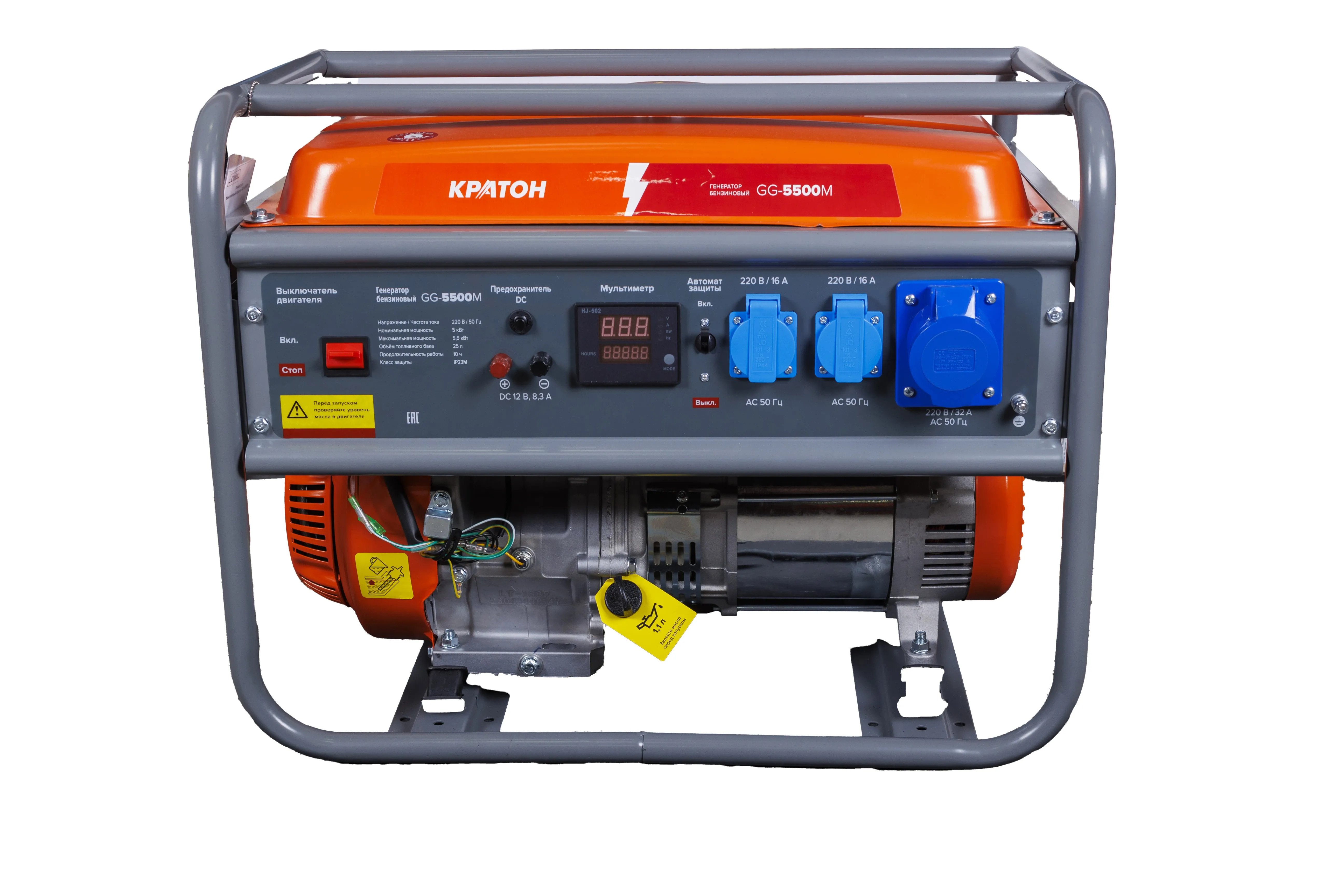 Фото Генератор бензиновый Кратон GG-5500M от002003811