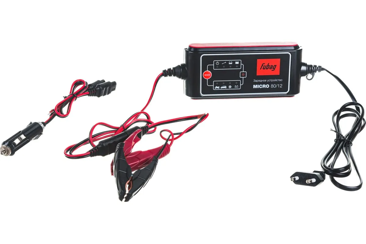 Фото Зарядное устройств MICRO Fubag 80/12 от004000879