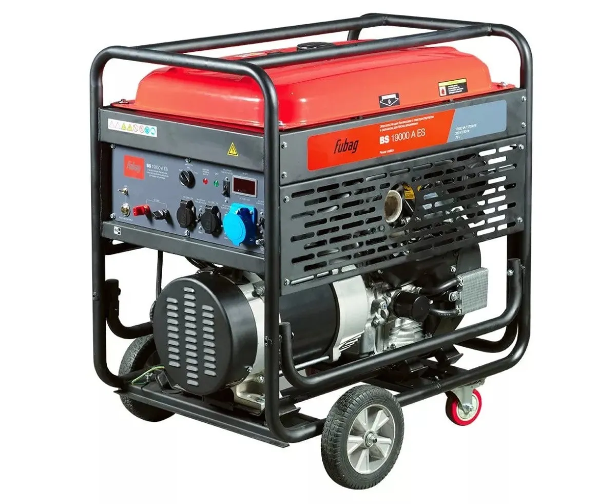 Фото Бензиновый генератор Fubag с электростартером и коннектором автоматики BS 19000 A ES от004000922 на сайте «От и До.ру» Фото Бензиновый генератор Fubag с электростартером и коннектором автоматики BS 19000 A ES от004000922