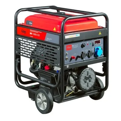 Бензиновый генератор Fubag с электростартером и коннектором автоматики BS 11000 A ES