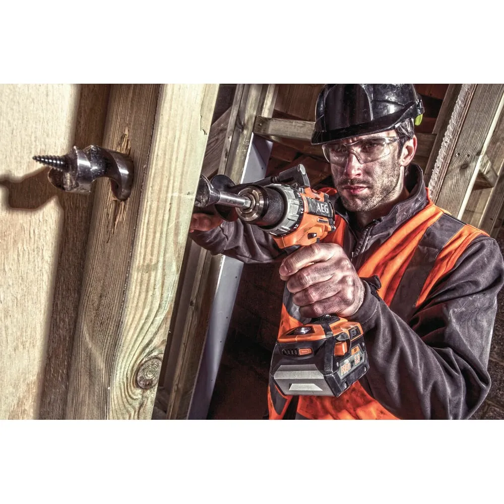 Фото Ударная бесщеточная дрель-шуруповерт AEG BSB18C2BL-0 4935472009 4935472009