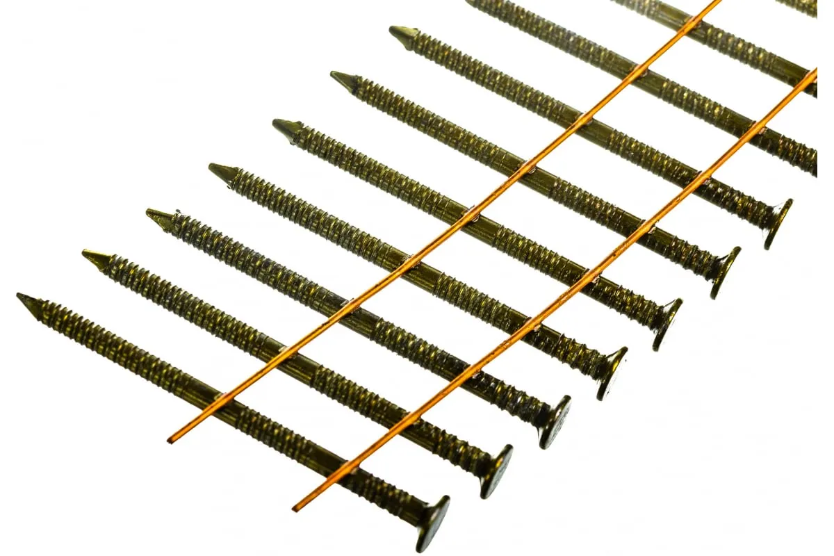 Фото Гвозди барабанные Fubag для N65C (2.10x38 мм, кольцевая накатка, 350 шт) от004001459