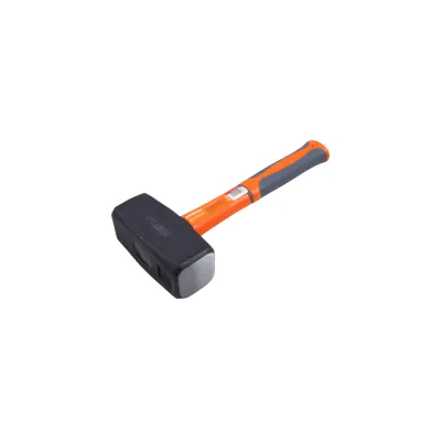 Кувалда c фиберглассовой обрезиненной рукояткой Кратон (2,0 кг)