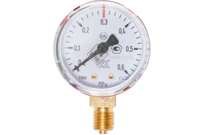 Манометр Krass Пропановый 0,6 МПа